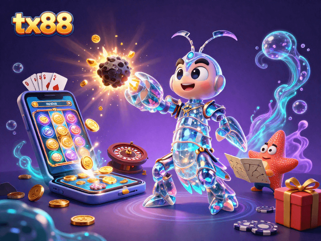Engage with thrilling gameplay on tx88 as the galactic samurai conquers space while winning gems and coins!