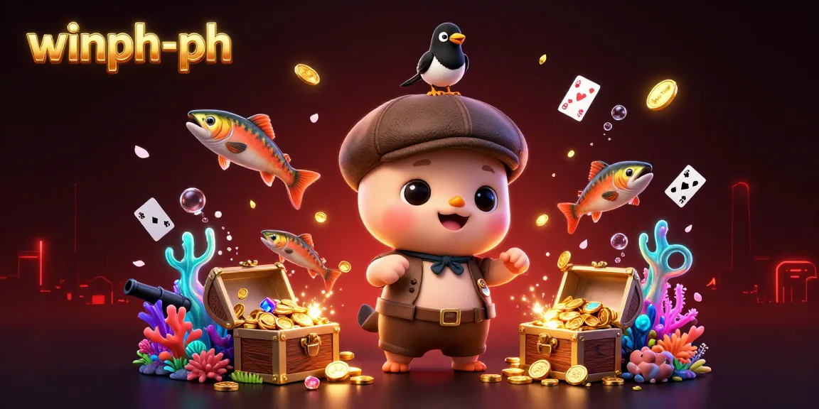 Engage with the vibrant winph-ph adventure featuring playful Nessie and friends amid a coral casino world.