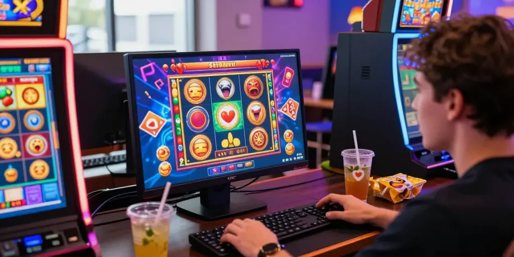 Pengalaman bermain situs gacor dengan grafis permainan slot yang menarik dan suasana ceria.