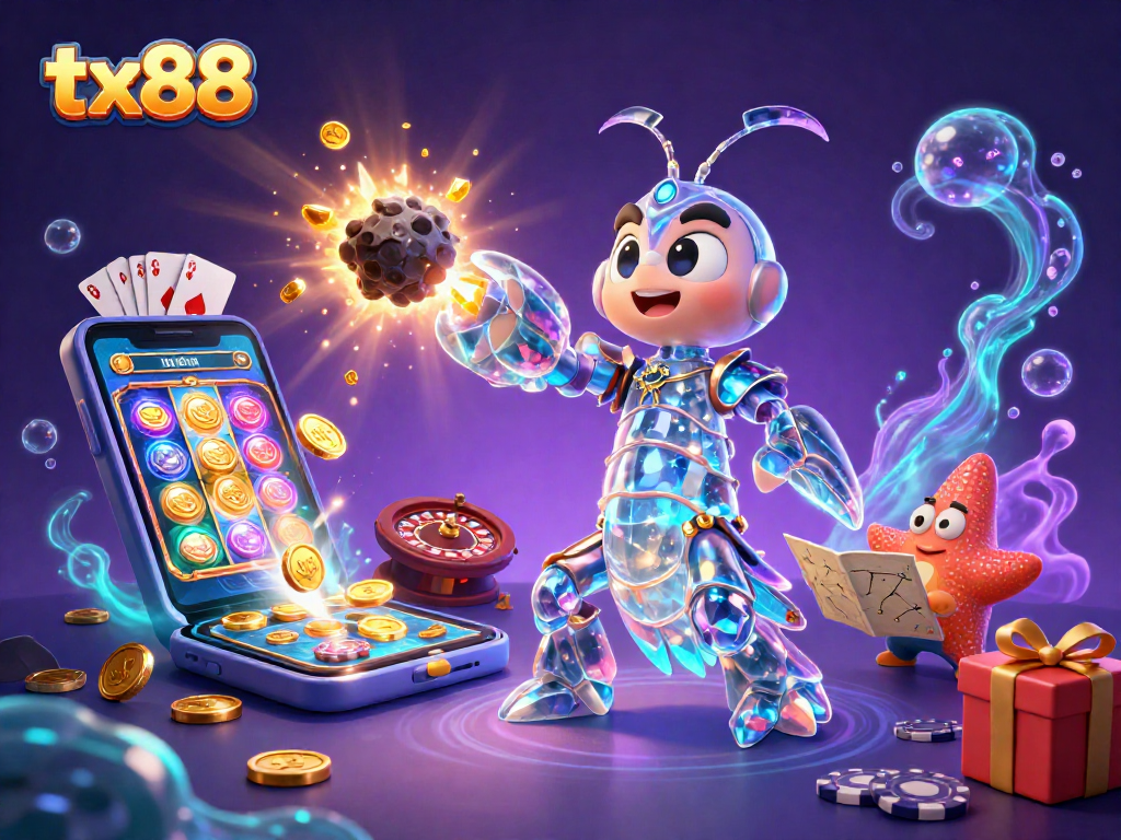 Engage with thrilling gameplay on tx88 as the galactic samurai conquers space while winning gems and coins!