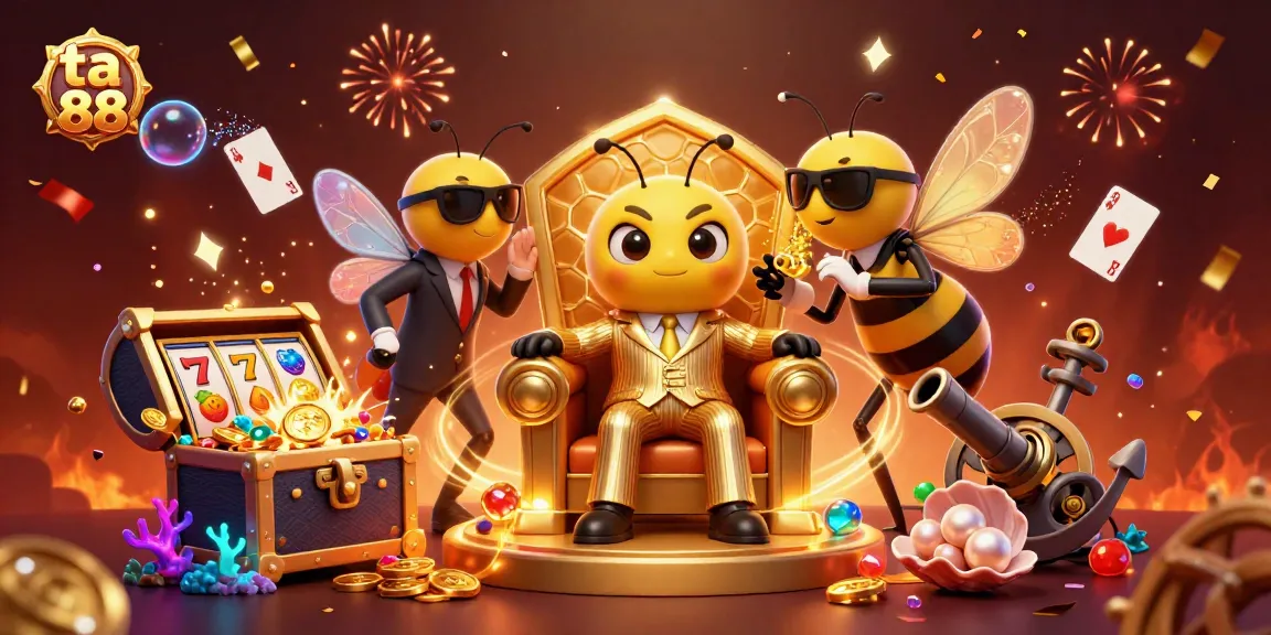 Experience the thrill of ta 88 as the cartoon mob boss rules the casino realm in an explosive treasure scene.