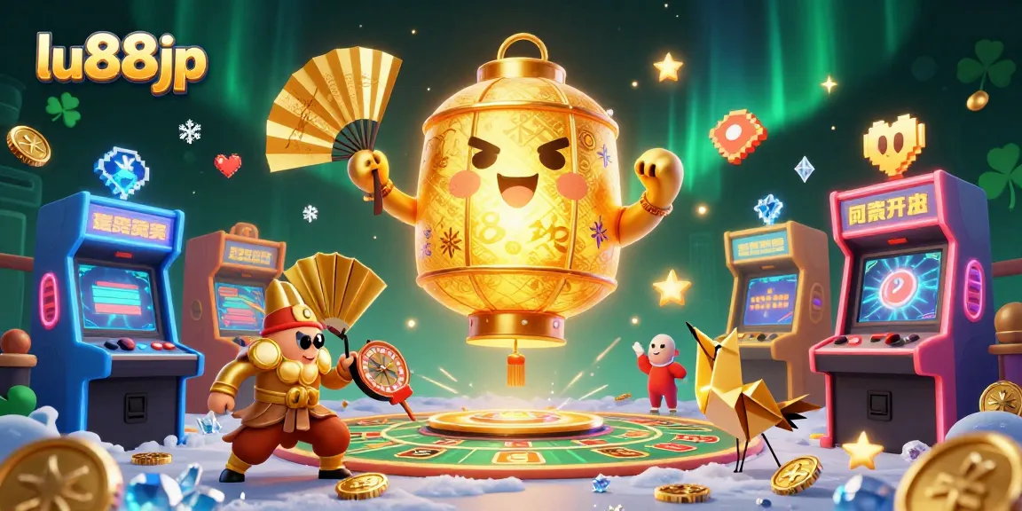 Experience the joy of playing at lu88jp with vibrant 3D casino games and lucky symbols.