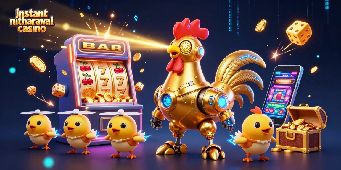 Engage in the thrill of the instant withdrawal casino with exciting jackpot elements and vibrant visuals.